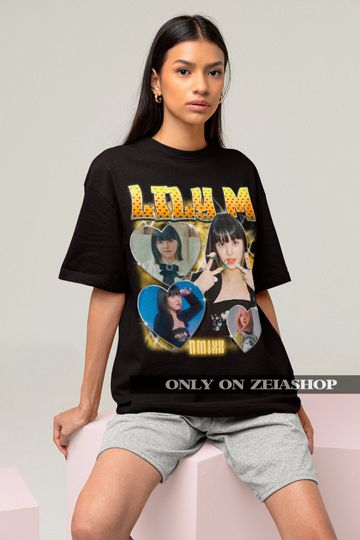 Nmixx Lily M Retro 90s Bootleg T-shirt - Kpop Retro Tee - Kpop Gift for her or him - Kpop Merch - Nmixx Lily M Shirt