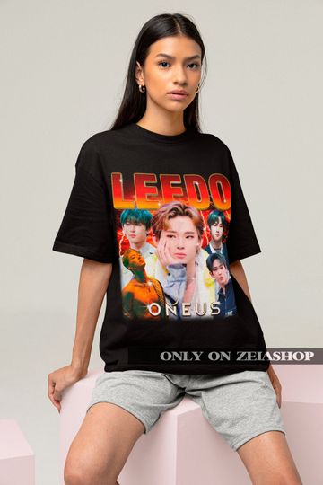 ONEUS Leedo Retro 90s Bootleg Shirt - Kpop T-shirt - Oneus Shirt - Kpop Merch - Kpop Gift for her or him - Oneus To Moon