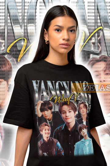 WayV Yangyang Retro 90s Shirt, Wayv Yangyang Sweater, Wayv Yangyang Homage, NCT Shirt, Kpop Gift, Kpop Shirt, Kpop Merch, WayV Yangyang Tee