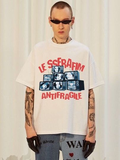 Le Sserafim Shirt, Antifragile Shirt, Le Sserafim Album Shirt, Kpop Le Sserafim Sweatshirt, Kpop Merch, Le Sserafim Tee, Unisex Clothing