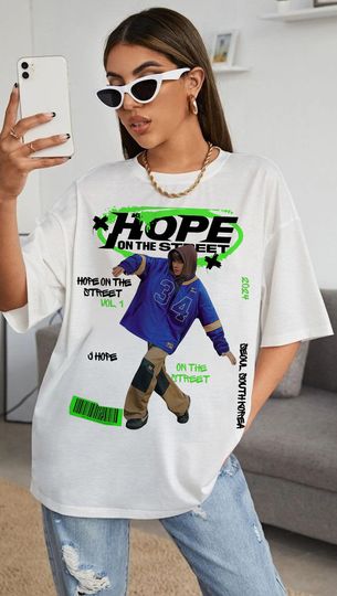 Hope On The Street Shirt, BTS Jhope Hope on the Street, BTS Fan T-Shirt, BTS Sweatshirt, Jhope New Album Shirt, Jung Hoseok Fan Gift, Army