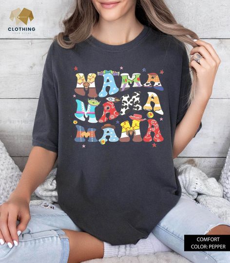 Vintage Disney Toy Story Mama Shirt, Disney Shirt, Toy Story Shirt, Disneyland Shirts, Disney Pixar Shirt, Disney Mom Shirt