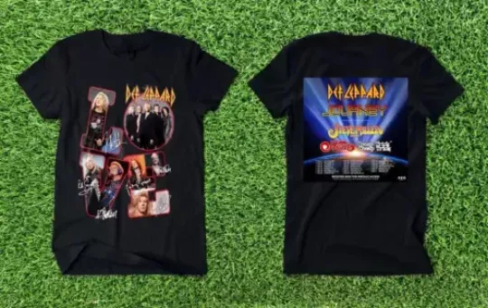 Def Leppard And Journey Summer Stadium Tour 2024 t shirt