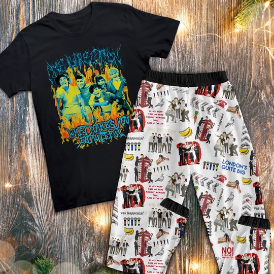 Heavy Metal Direction Pajamas set, One Direction Heavy Metal Shirt