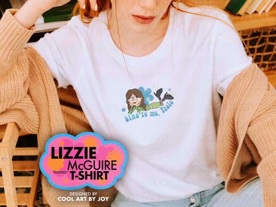 Sing To Me, Paolo T-Shirt | Lizzie McGuire Inspired T-Shirt