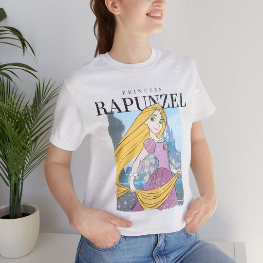 Rapunzel from Tangled Movie | Unisex Jersey Short Sleeve T-Shirt