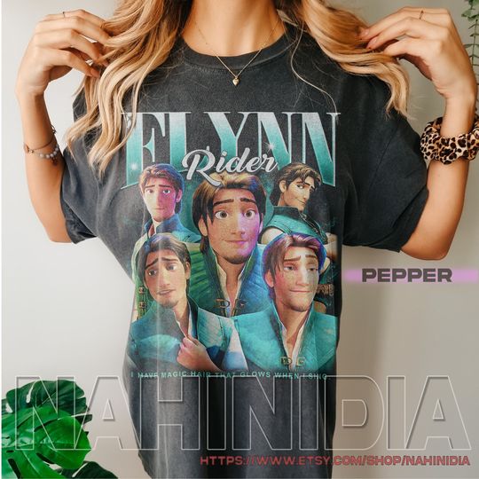 Flynn Rider Shirt Funny Tee, Tangled Rapunzel