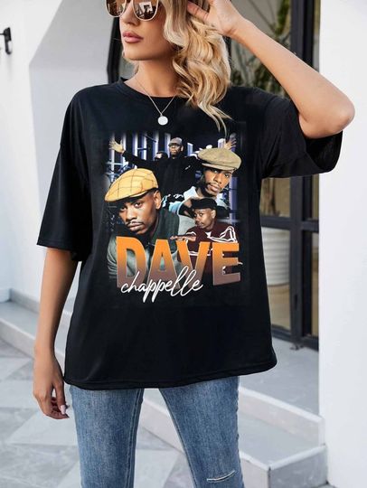 Dave Chappelle Unisex Shirt Dave Chappelle Shirt, Dave Chappelle Funny, Chappelle'S Show, Funny Chappelle Gift, Dave Vintage Shirt
