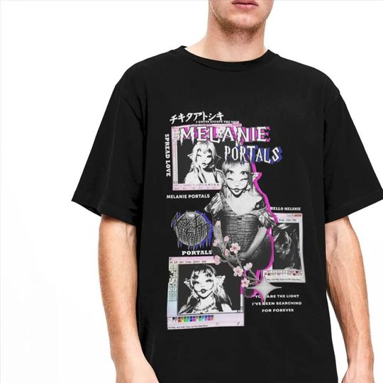 Portals Tracklist Music T-Shirts, Melanie Martinez The Trilogy Tour Shirts