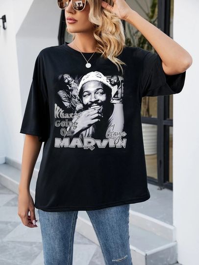 Marvin Gaye Unisex Shirt Vintage Marvin Gaye, Marvin Gaye Poster, Marvin Gaye T Shirt, Marvin Gaye Tshirt
