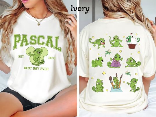 Two-Sided Disney Tangled Emotions Of Pascal Shirt
