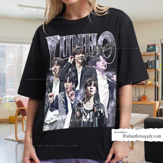Yunho Ateez Kpop Graphic Shirt Tee Tshirt, Vintage Ateez Kpop Shirt Gift for her, Kpop shirt, Kpop Graphic Shirt, Kpop Sweatshirt