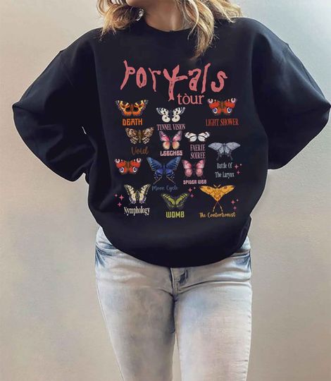Retro Portals Tour 2024 Sweatshirt, Melanie Martinez Tour Sweatshirt