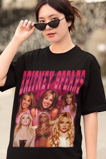 Britney Spears Retro shirt, Britney Spears Vintage print T-Shirt