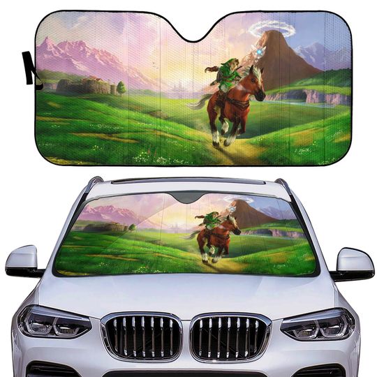 Zelda inspired Car Sun Shade | Windshield Shade