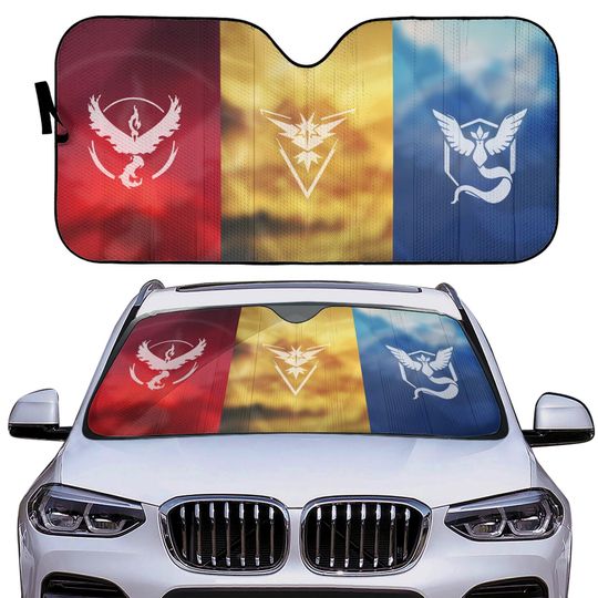 PKM Go inspired Car Sun Shade | Windshield Shade