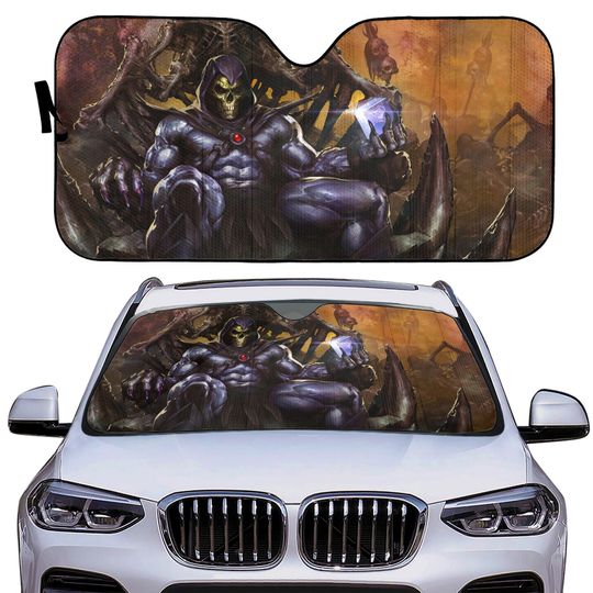 Skeletor Sun Shade | Windshield Shade
