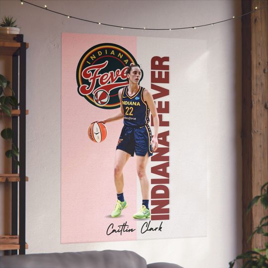 Caitlin Clark Poster, Indiana Fever, WNBA Fans
