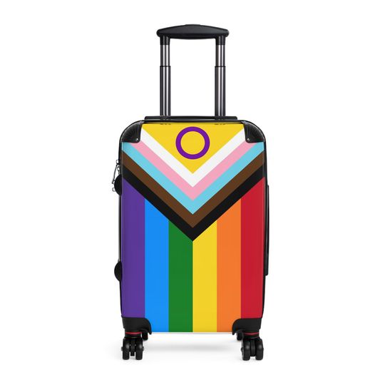 Discover LGBTQ Progress Pride Flag Suitcase