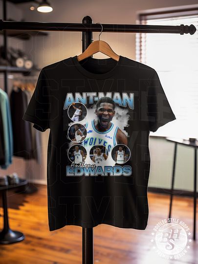 Anthony Edwards Shirt, Minnesota Basketball fan