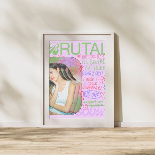 Olivia Rodrigo Poster Print