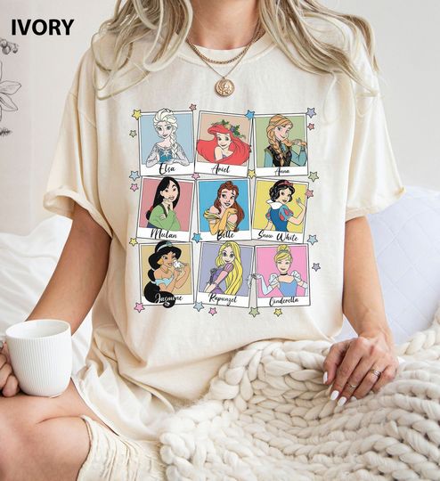 Retro Princess Shirt, Disney Princess Shirt