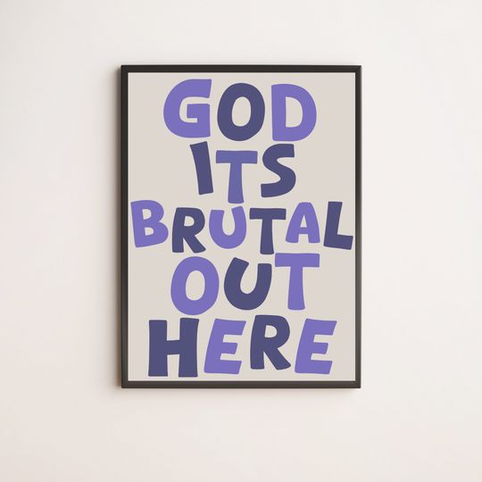 Olivia Rodrigo Lyric Poster Print, Sour Album Wall Art, Trendy Wall Art, Typography Wall Art, Digital Download