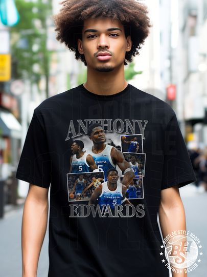 Anthony Edwards Shirt, Gift for Minnesota Basketball fan