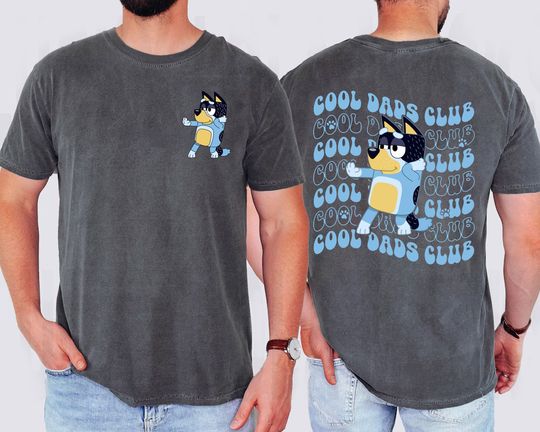 Bl.u.e.y Cool Dad Shirt, Blue Father's Day Shirt