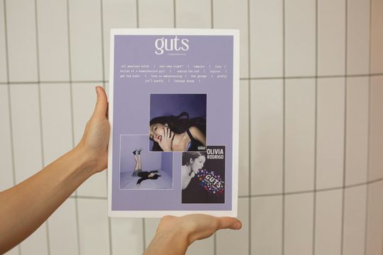 DIGITAL Guts Album Cover Poster, Olivia Rodrigo, Wall Art
