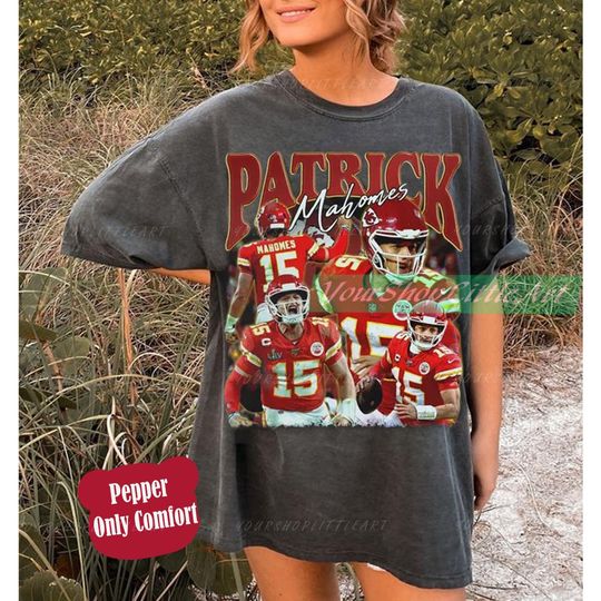 Vintage Patrick Mahomes Graphic T-Shirt - Patrick Mahomes Football -America Football - Football Fan Gifts