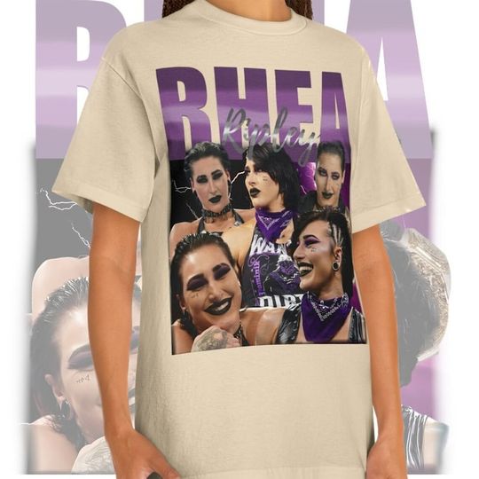 Rhea Ripley Graphic Tee - Bold Wrestling Fashion