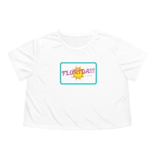 Florida!!! One hell of a drug taylor version Women's Crop Top