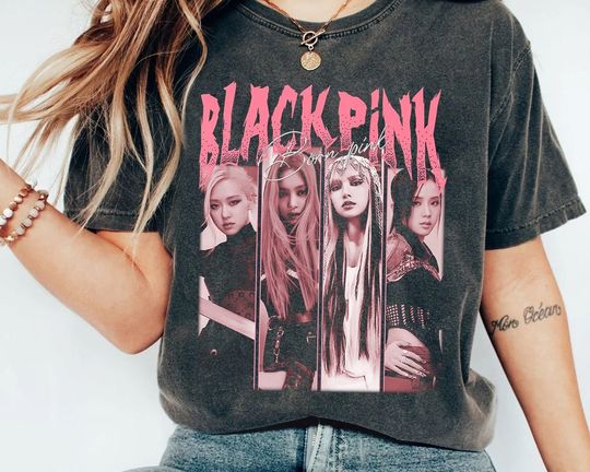 BlackPink Born Pink Shirt, Pink Venom T Shirt