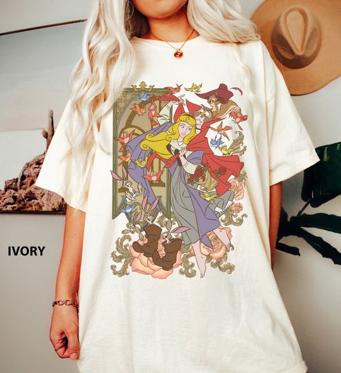 Retro Aurora Princess Shirt, Sleeping Beauty Shirt
