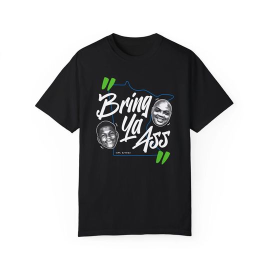 Anthony Edwards Bring Ya Ass Charles Barkley T-shirt