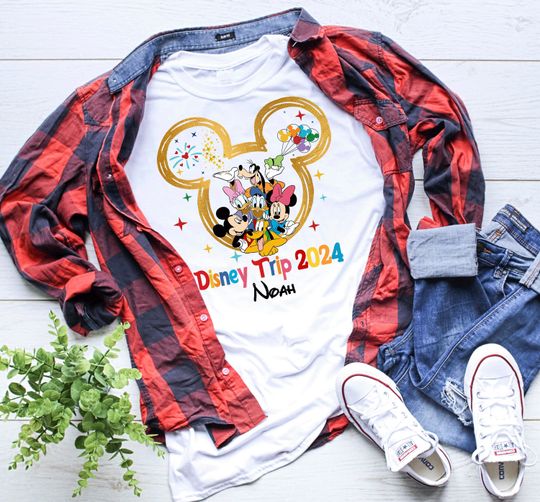 Disney Trip 2024 Shirts, Disney Family Trip, Disney Matching Shirt