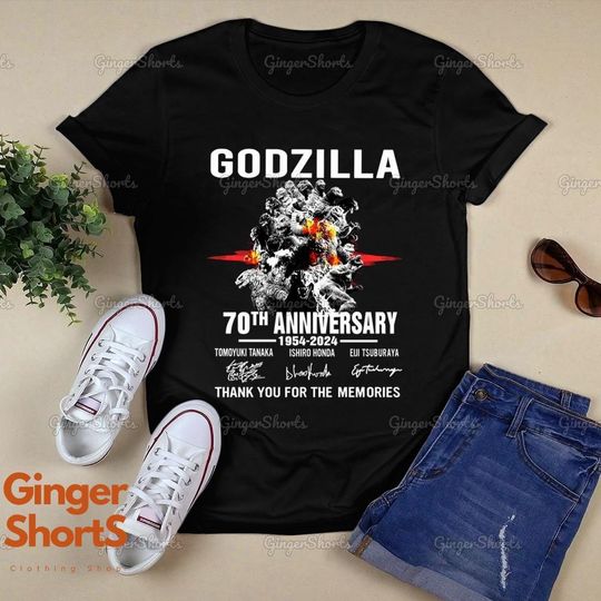 god zilla 70th Anniversary Shirt, god zilla X Kong The New Empire 2024 Shirt, god zilla Movie 2024 Shirt. god zilla Fan Gift