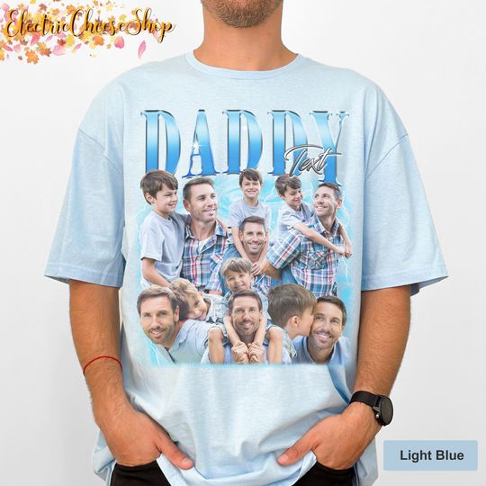 Custom Bootleg Rap Daddy Tee, Vintage Graphic 90s Tshirt, Custom Photo Shirt