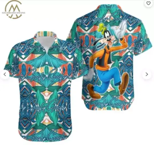 Goofy Disney 3D HAWAII SHIRT