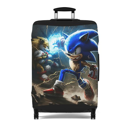 Supersonic Travel in Style with Sonic and Tales Suitcase