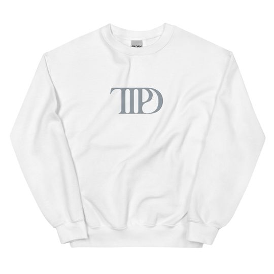 Embroidered Sweatshirt ** TTPD ** Tortured Poets Department