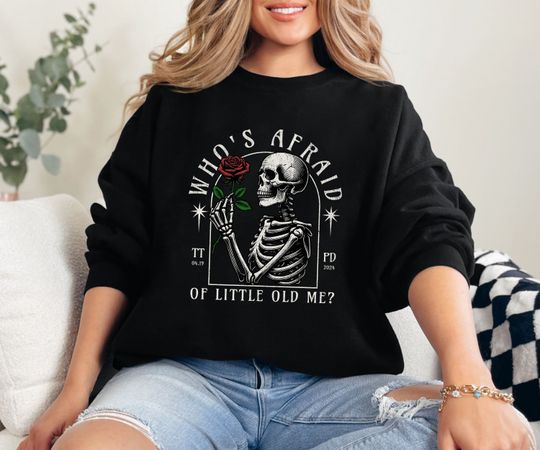 TTPD Sweatshirt | Who's Afraid of Little Old Me Crewneck Gildan