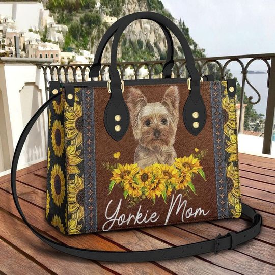 Personalized Dog Or Cat  Leather Handbag, Personalized Dog Or Cat  Lovers, Cat Mom