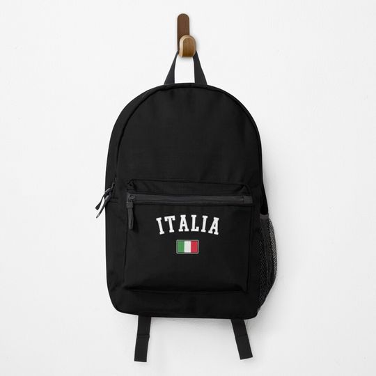 Italy Flag Gift Pride Patriotic Italian Flag Vintage Italia Backpack