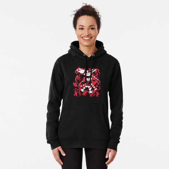 Hazbin Hotel Angel Dust Pullover Hoodie