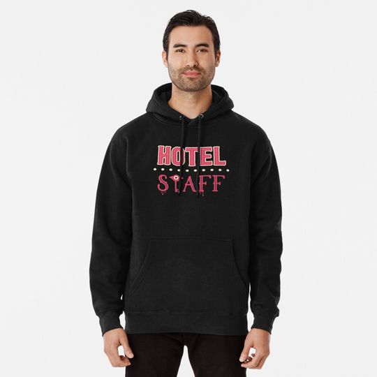 Hazbin Hotel Staff Pullover Hoodie