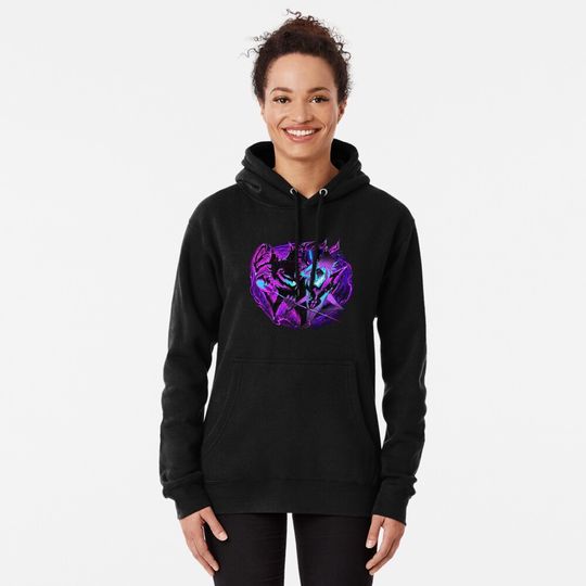 Alastor and His Shadow - Hazbin Hotel  Pullover Hoodie