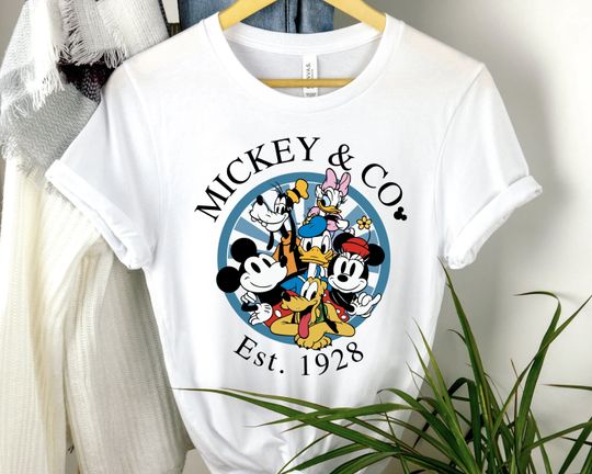 Vintage Mickey Co. 1928 Shirt, Disney Magic Kingdom Shirt
