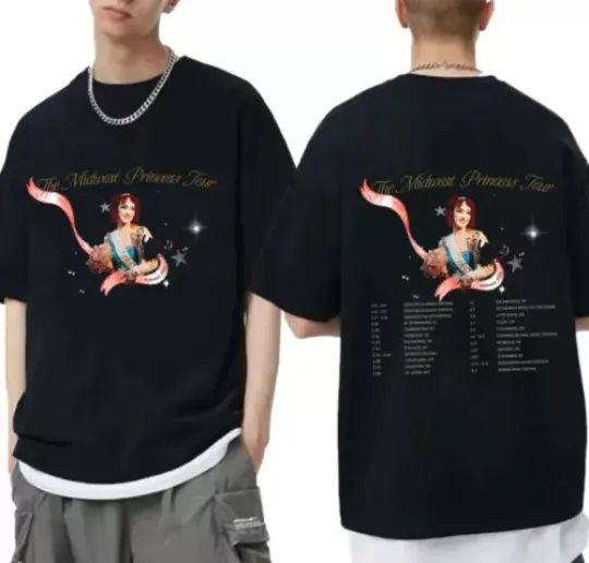 ChappellRoan The Midwest Princess Tour 2024 Shirt